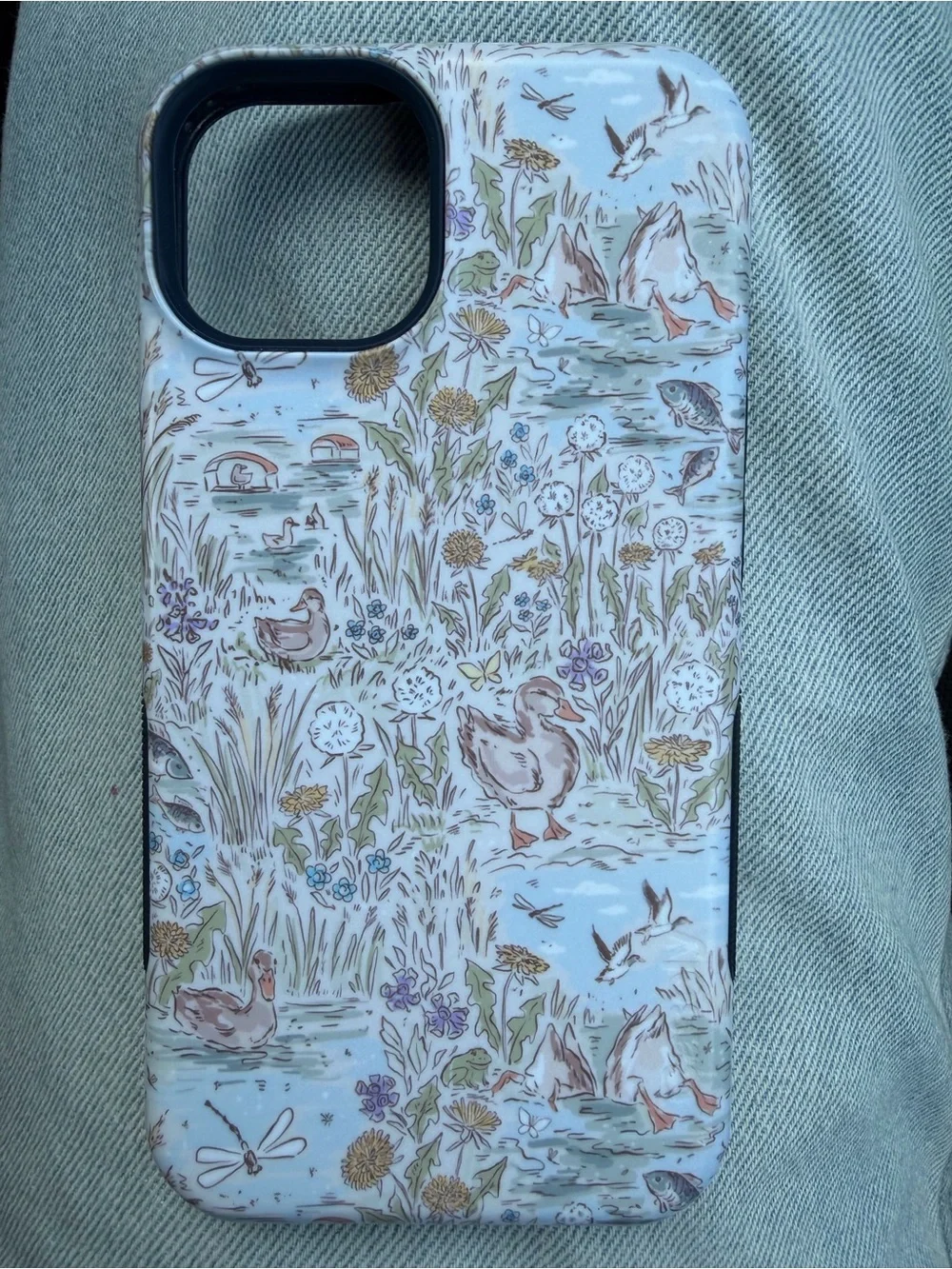 I Phone 14 Casely Duck Pond Phone Case - MagSafe